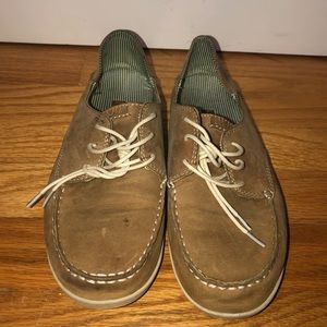 Tan Boat Shoes